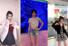 杭州3个小姐姐伴舞视频,舞动青春风采